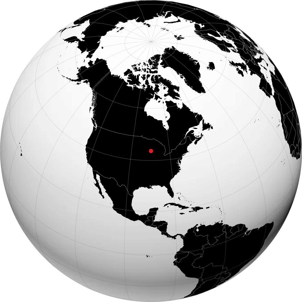 Wisconsin Dells di globe
