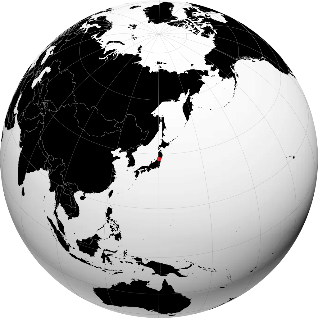 Yamagata-shi di globe