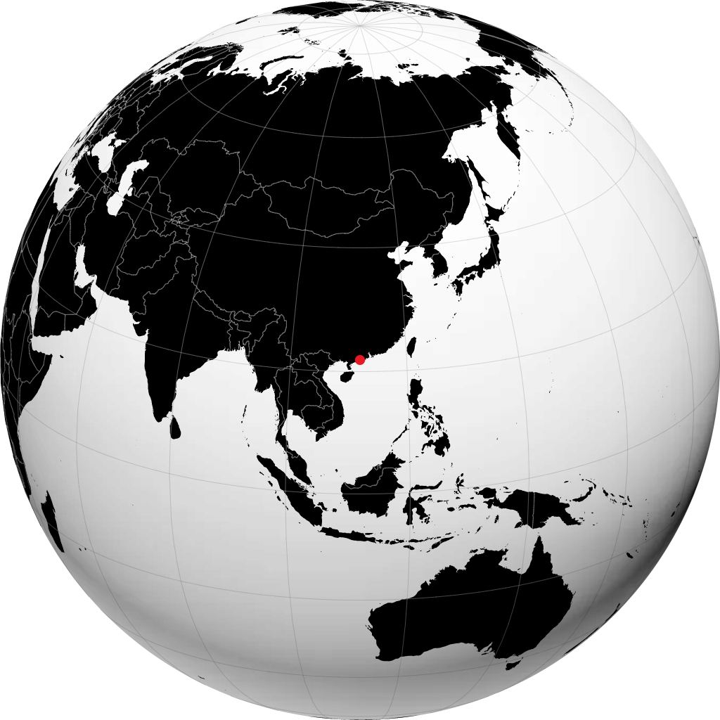 Yangjiang di globe