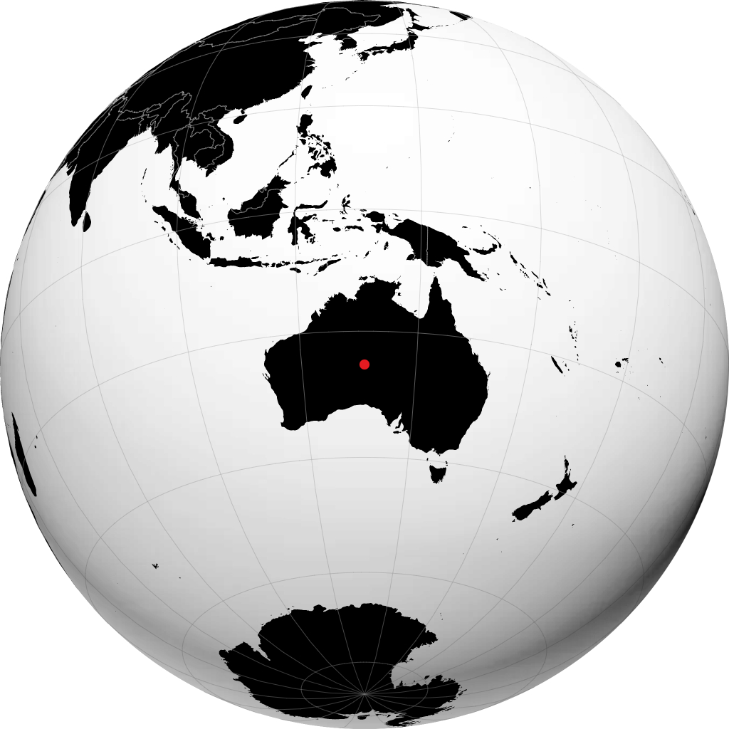 Yulara di globe
