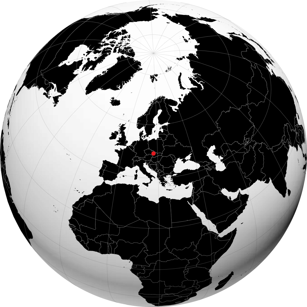 Zlín di globe