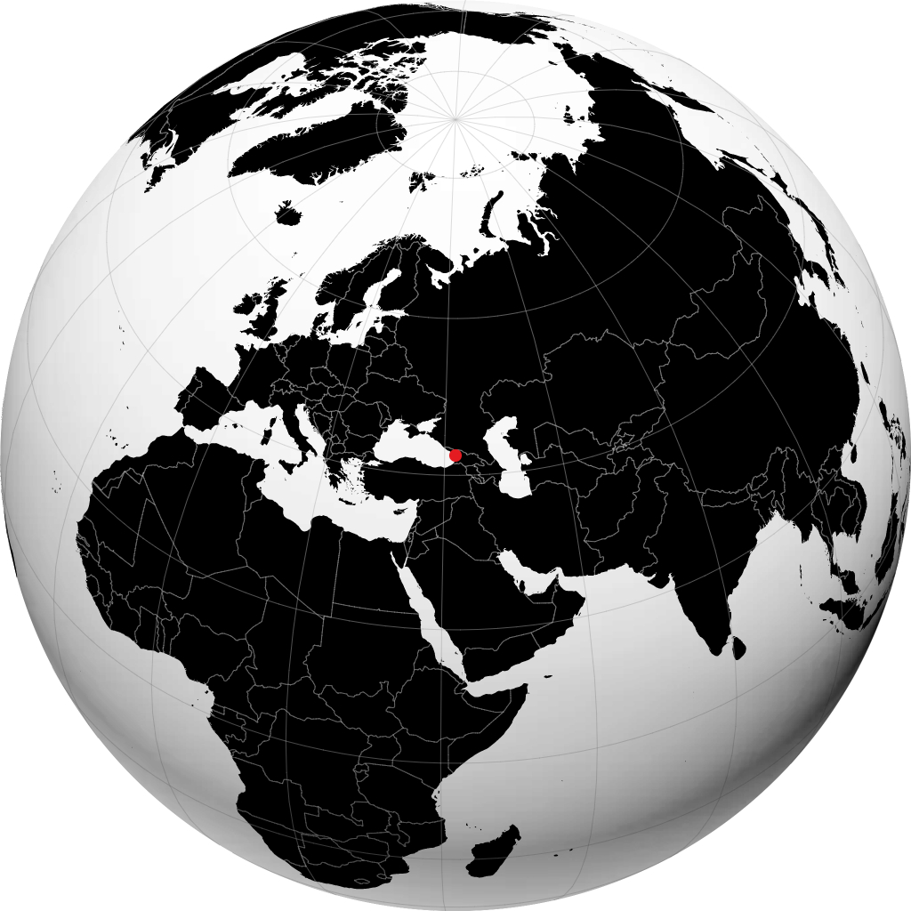 Zugdidi di globe
