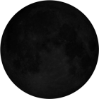 Bulan sabit muda, pencahayaan 0.6%